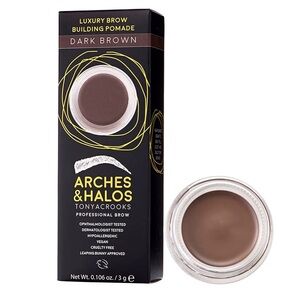 Dark Brown | Arches & Halos Luxury Brow Pomade | NIB